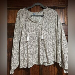 Women’s floral blouse